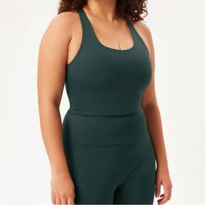 Girlfriend Collective Moss Paloma Racerback Bra